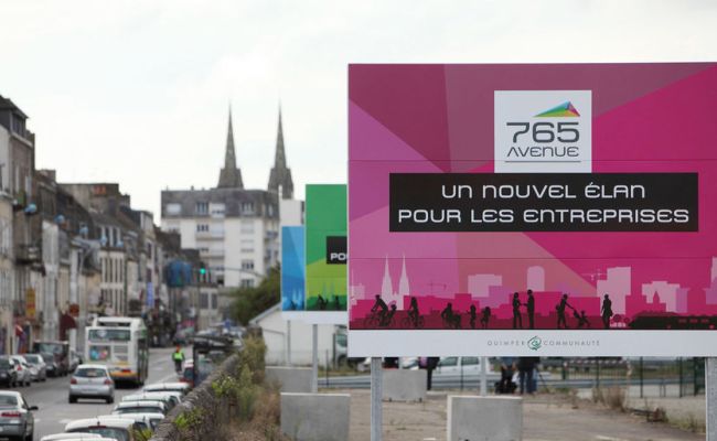 765 avenue - projet de la gare de Quimper