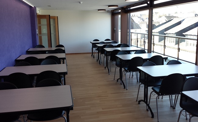 Espace restauration du centre de congrès de Quimper