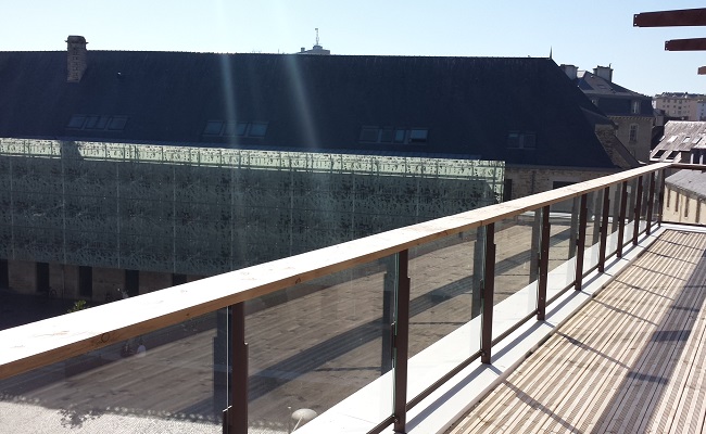 Terrasse centre de congrès Quimpe