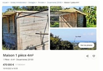 cabanon à 470000 €