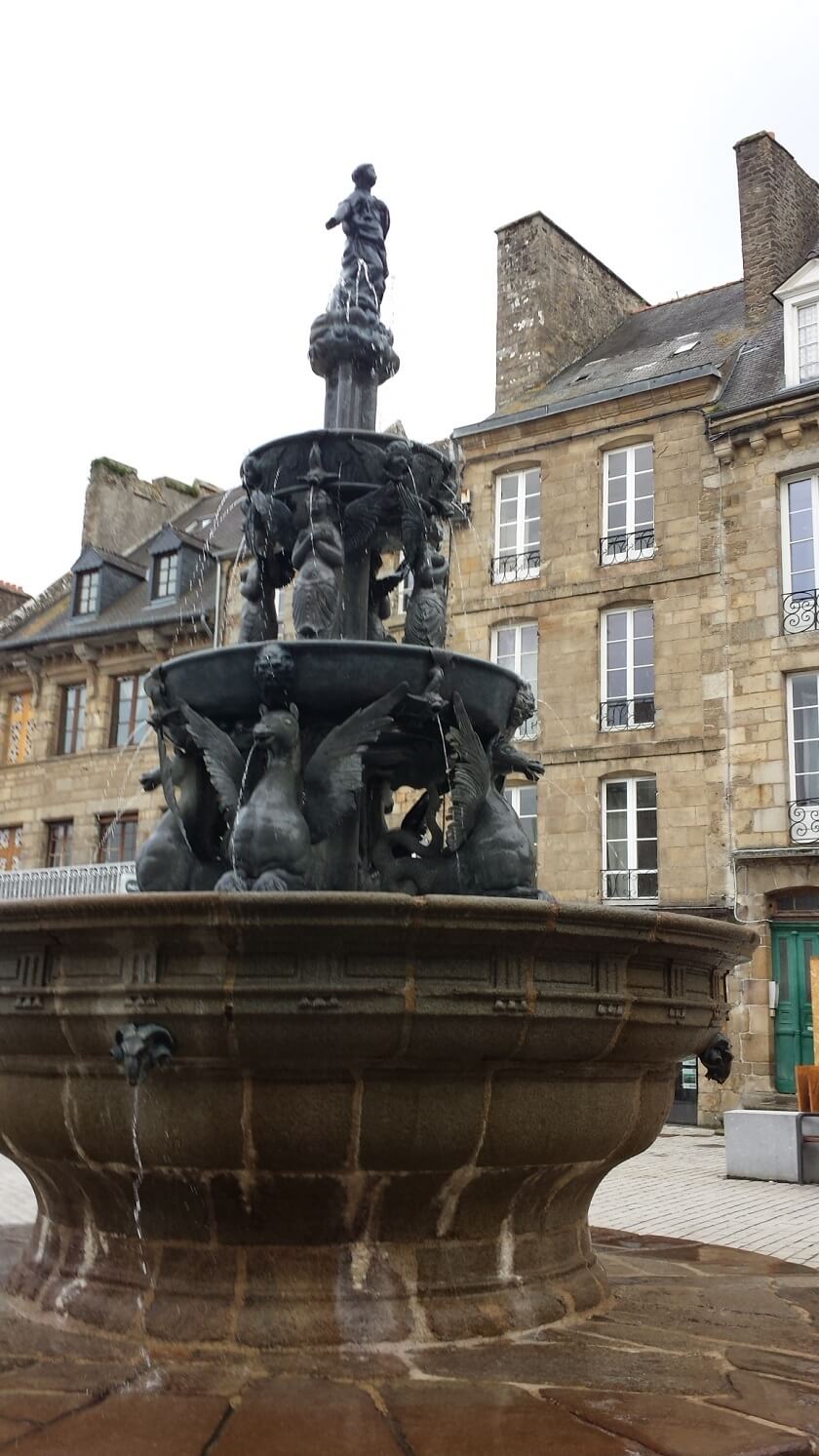 fontaine de la Plomée à Guingamp