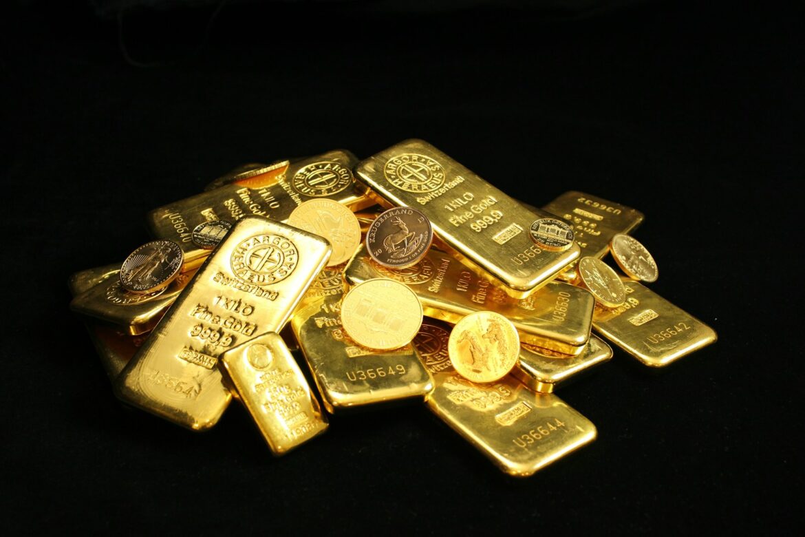 pièces et lingots d'or